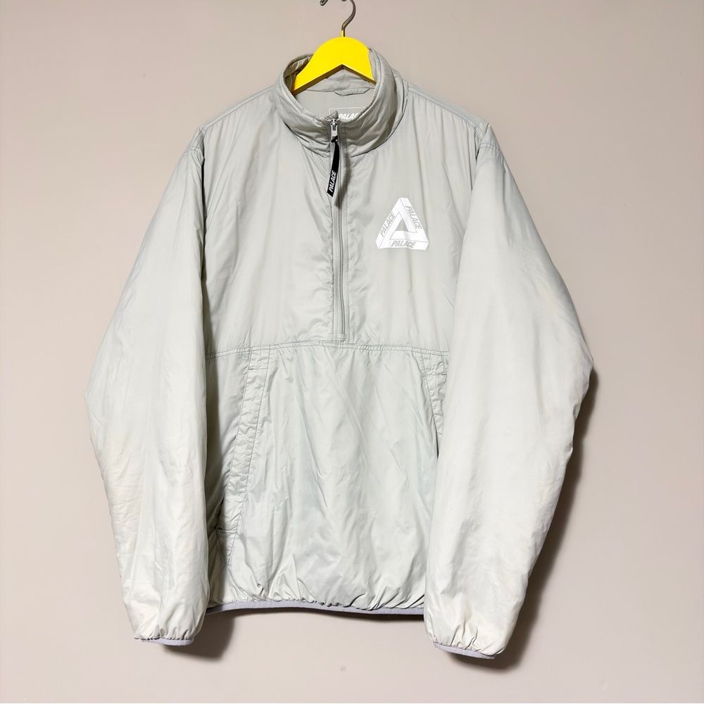 Palace Anorak Thinsulate Platinum XL Grey / White